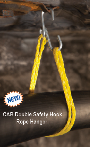 CAB Double Safety Hook Rope Hanger
