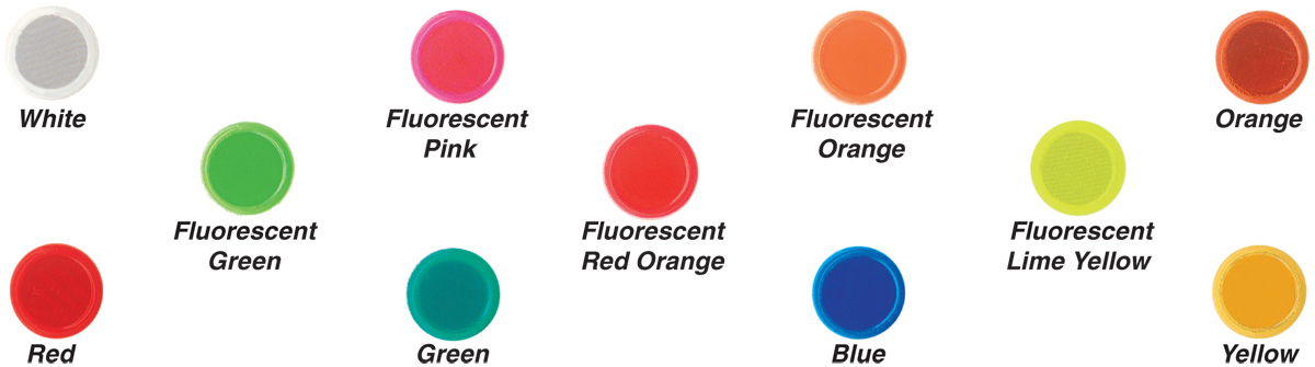 CAB STREAMER COLOUR CHART