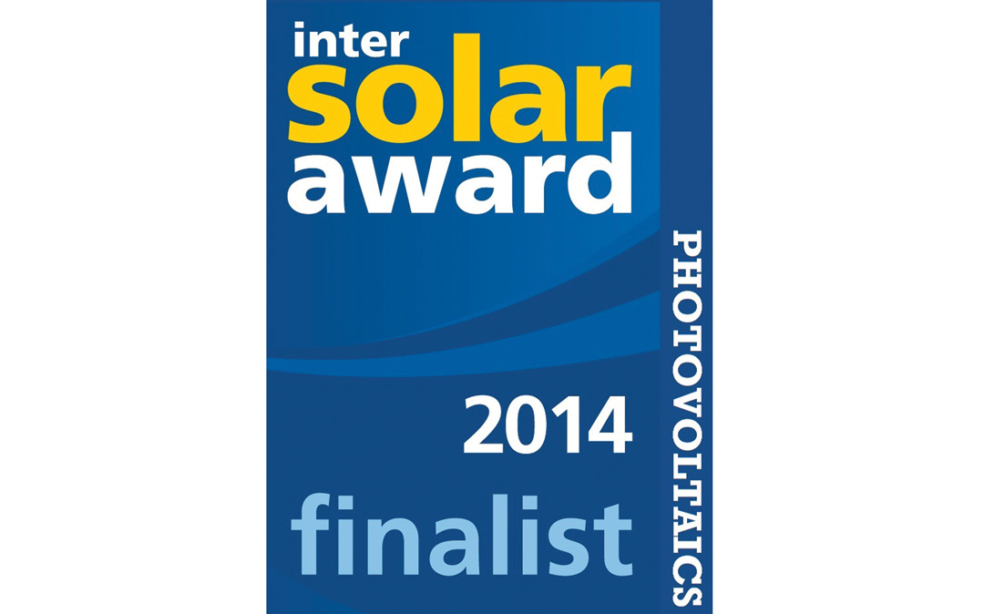 Intersolar 2014 Award Finalist