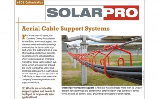 CAB Solar feature in Solar Pro Magazine