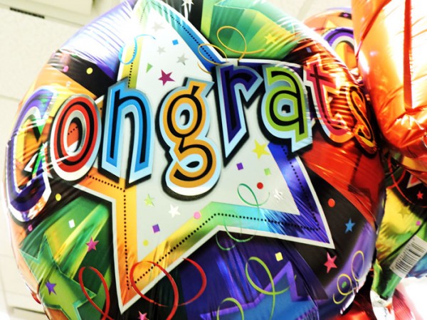 Congratulations Andrea Brooks Balloons