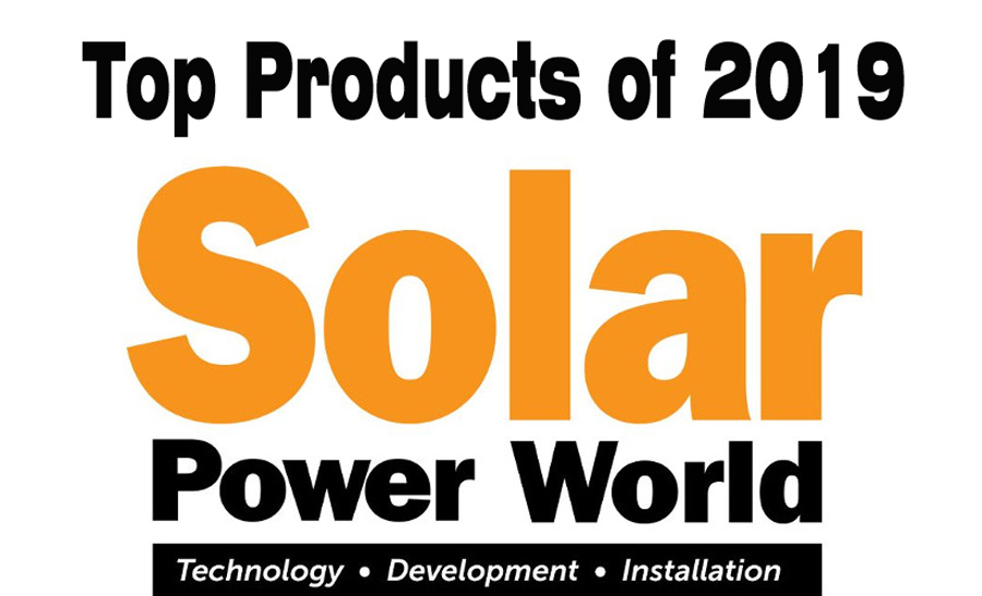 Solar Power World Magazine Top Products of 2019