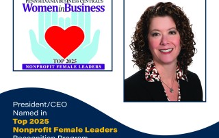 President/CEO Named in Top 2025 Nonprofit Female Leaders Recognition Program